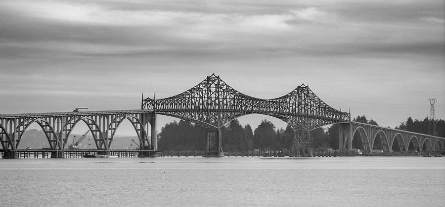 Bridge at North Bend Photograph by HW Kateley