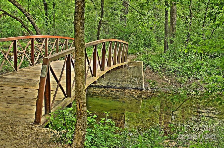 Bridge at River Bend Photograph by Jimmy Ostgard
