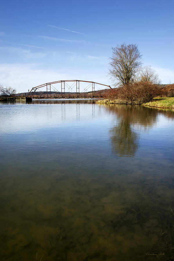 Nature Photograph - Bridge At Upper Lisle by Christina Rollo