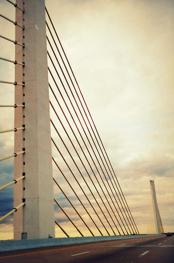 Bridge Crossing the River Photograph by Patricia Januszkiewicz