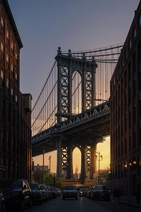 Brooklyn Bridge Photograph - Bridge by David Mart?n Cast?n