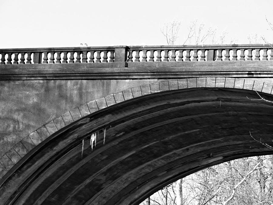 Bridge Freezes Before... Photograph by Dark Whimsy