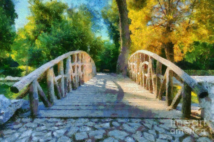Bridge Painting by George Atsametakis