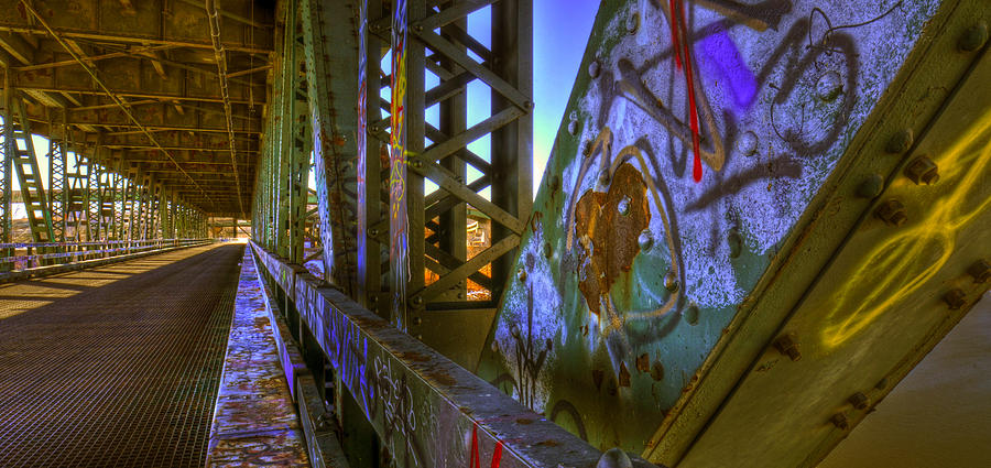 Bridge Graffiti Photograph by Don Wolf