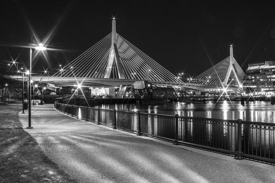 Massachusetts Photograph - Bridge in Boston by John McGraw