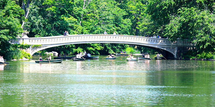 Central Park Bridge Manhattan Photograph by Lorna Maza - Fine Art America