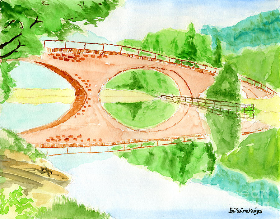 Bridge of Dreams Painting by Beverly Claire Kaiya