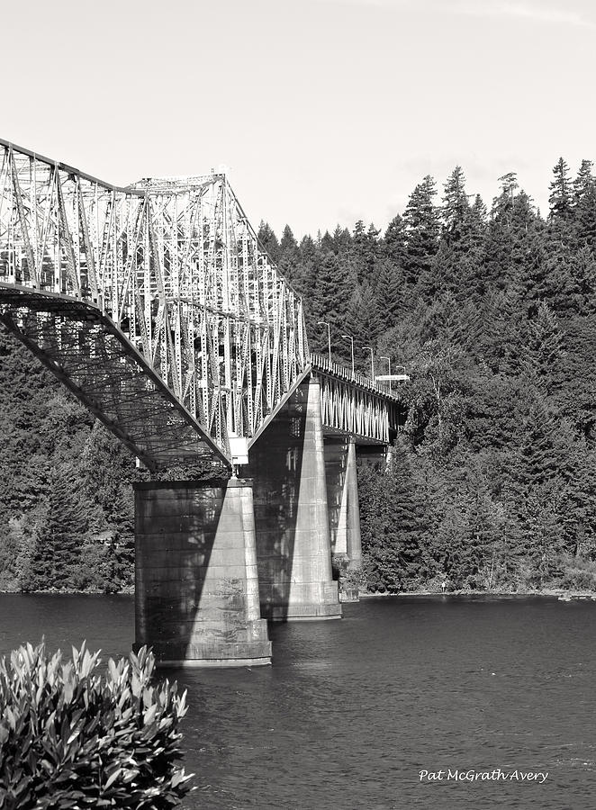 Oregon Photograph - Bridge Of The Gods by Pat McGrath Avery Oregon Photograph - Bridge Of The Gods by Pat McGrath Avery