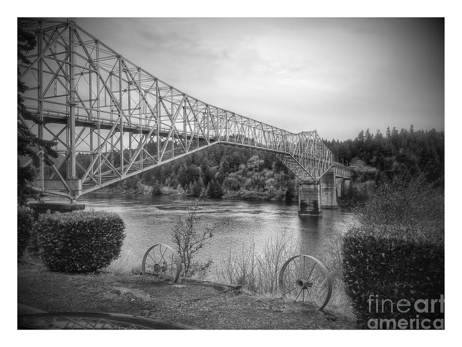 Fall Photograph - Bridge Of The Gods by Tina W