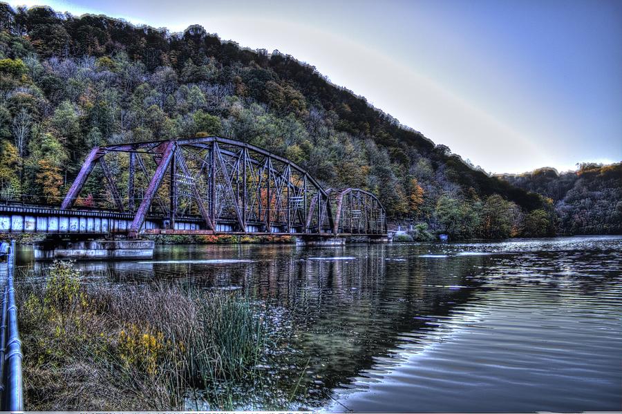 Bridge on a Lake Photograph by Jonny D
