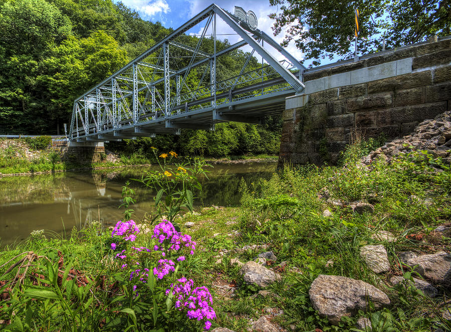 Bridge on the Scenic River Photograph by David Dufresne