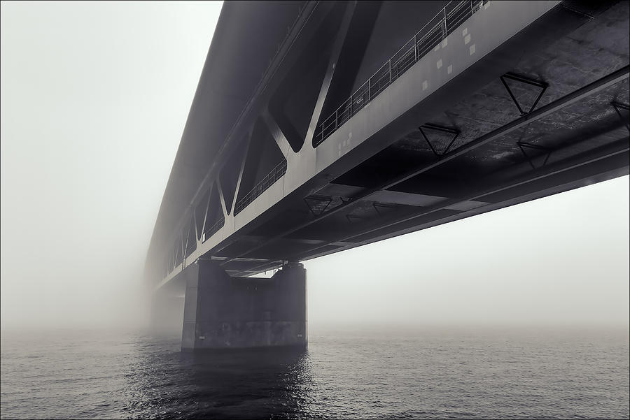 Architecture Photograph - Bridge Out of the Mist by EXparte SE
