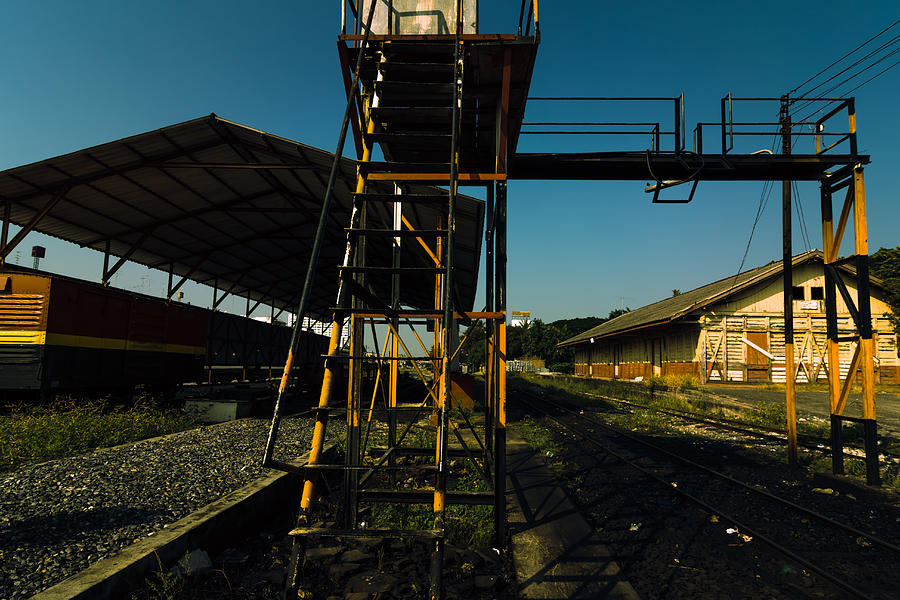 Bridge over railroad Photograph by Weerapat Wattanapichayakul - Pixels