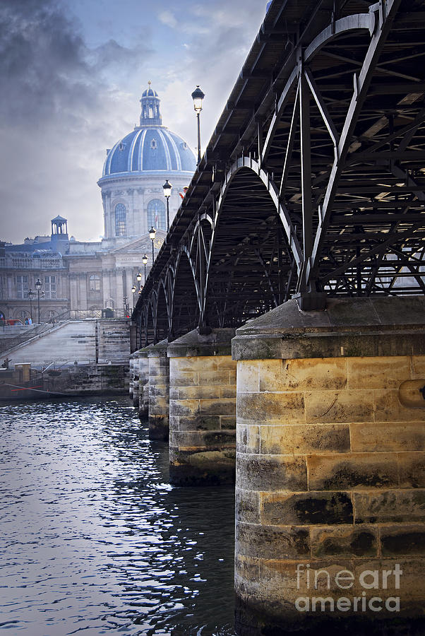 Bridge over Seine in Paris Photograph by Elena Elisseeva