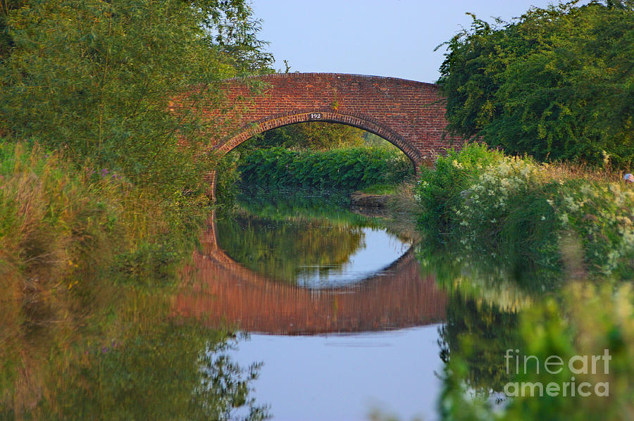 Bridge over the Canal Photograph by Jeremy Hayden