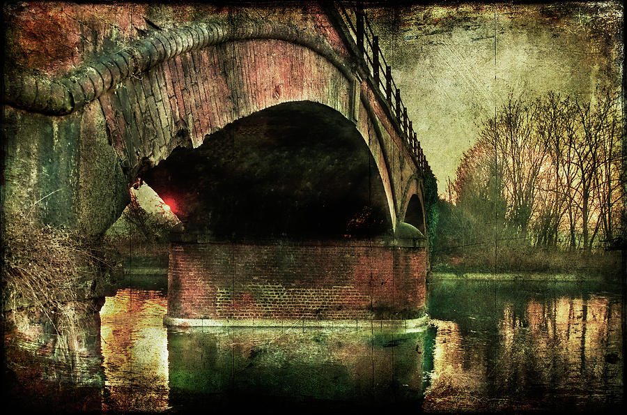 Bridge over the canal Photograph by Roberto Pagani