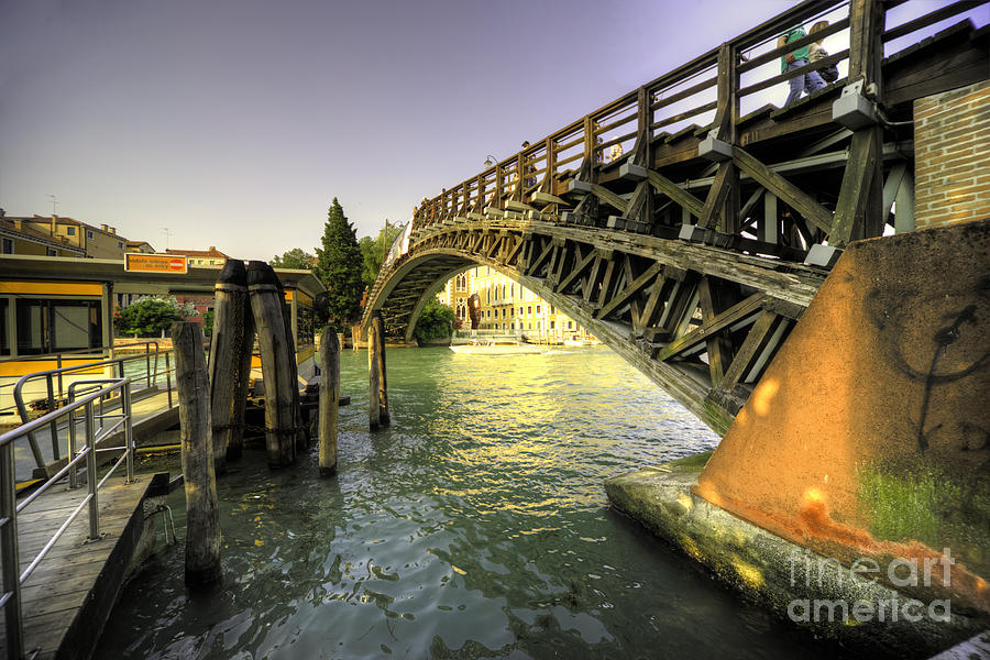 Bridge Over The Grand Canal Photograph By Rob Hawkins Fine Art America