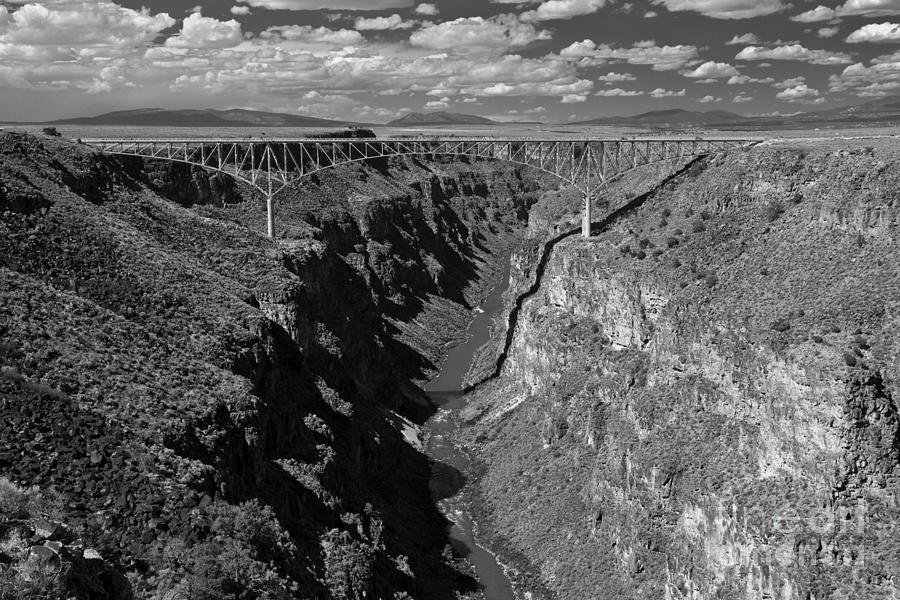 Bridge Over the Rio Grande Photograph by Rick Pisio