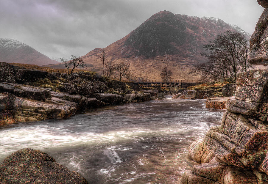 Bridge over the River Etive Photograph by Fiona Messenger - Fine Art ...