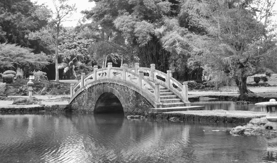 Bridge Over Tranquil Waters Photograph by Harold Rau