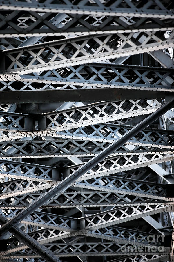 Bridge Patterns Photograph by John Rizzuto
