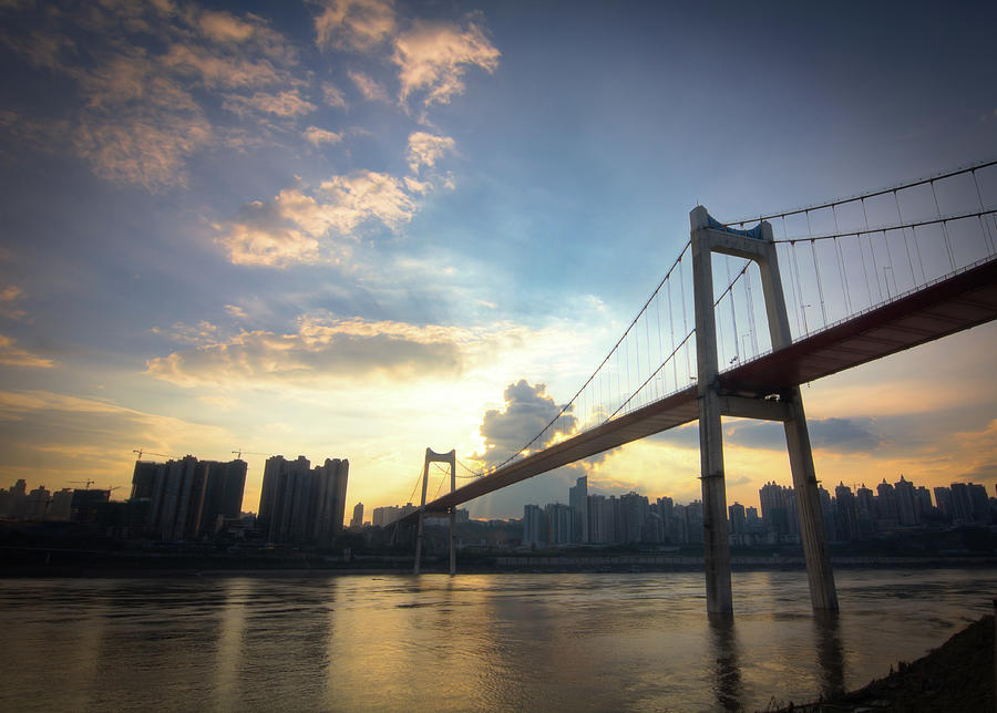 Bridge Photograph by Pengpeng