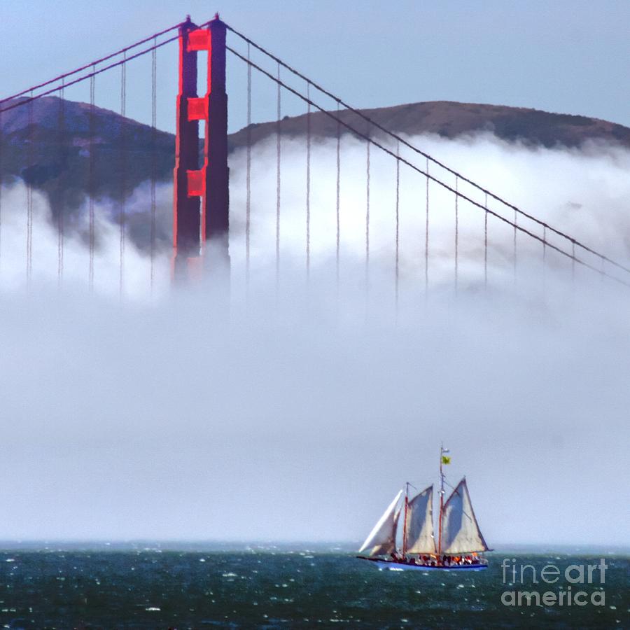 Bridge Sailing Photograph by Tap On Photo