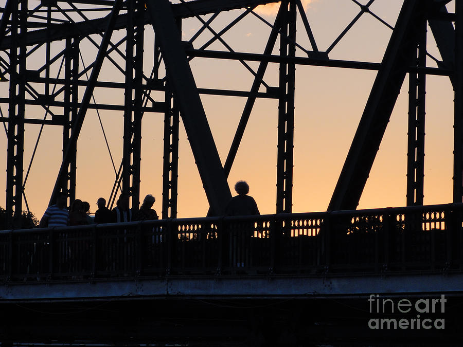 Bridge Scenes August - 2 Photograph by Christopher Plummer