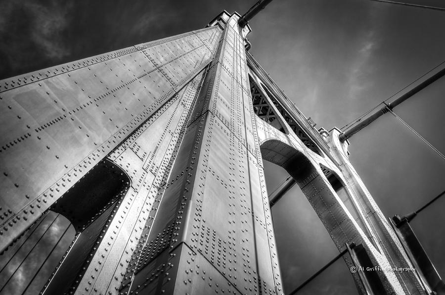 Bridge Steel Photograph by Al Griffin