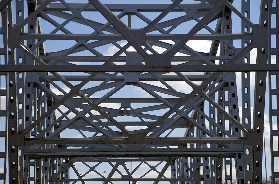 Abstract Photograph - Bridge Structure by Thomas Woolworth