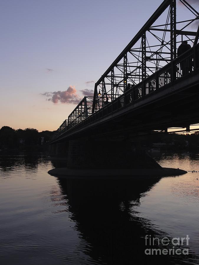 Bridge Sunset Photograph by Christopher Plummer