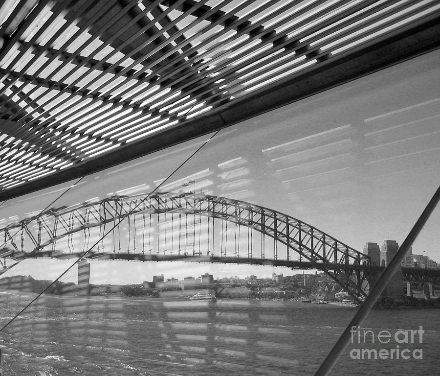 Bridge Through The Window Photograph by Sebastian Mathews Szewczyk