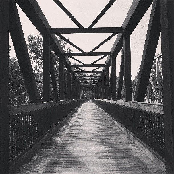 Bridge Photograph - Bridge To....  by Laura Doty