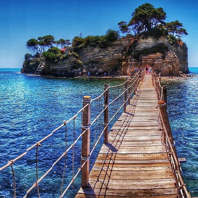 Summer Photograph - Bridge To Cameo Island

#greece by Alistair Ford