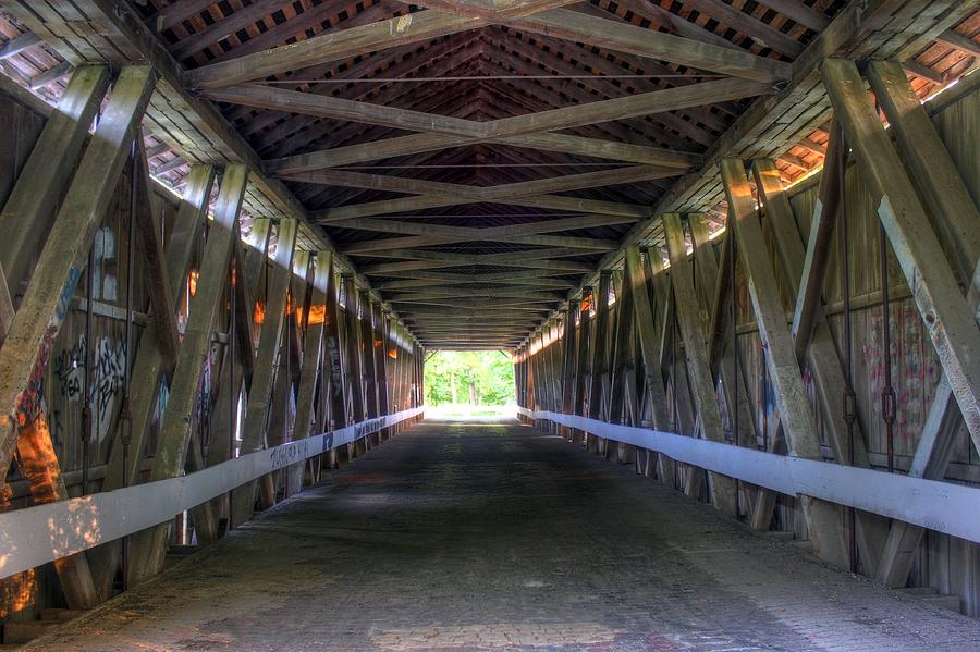 Bridge To Green Photograph by Andrea Platt