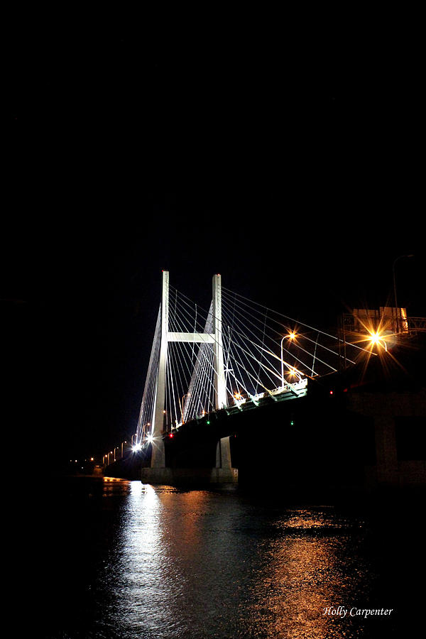 Bridge Photograph - Bridge to Illinois by Holly Carpenter Bridge Photograph - Bridge to Illinois by Holly Carpenter