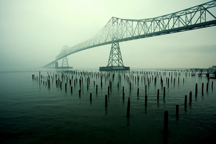 Transportation Photograph - Bridge to Nowhere by Todd Klassy