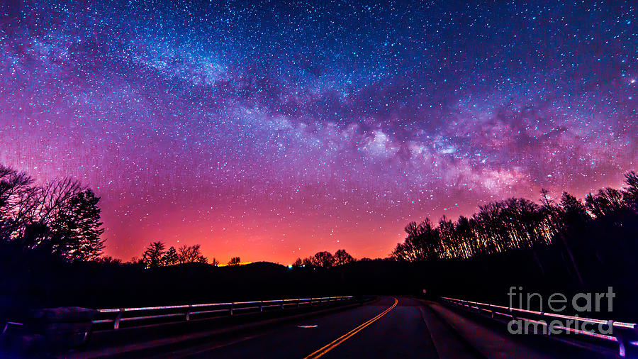 Bridge To The Milky Way Photograph by Robert Loe