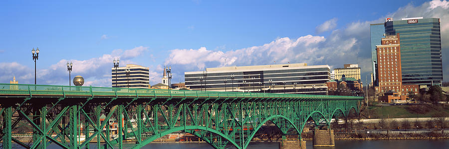 Bridge With Buildings Photograph by Panoramic Images