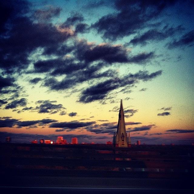 Detroit Photograph - #bridgedriveby #thed #detroit #windsor by Kelly Yoell