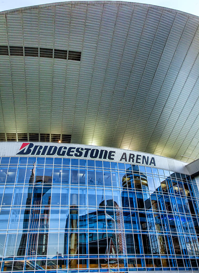 Nashville Photograph - Bridgestone Arena by Diana Powell