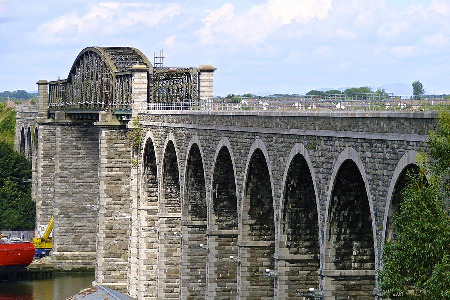 Architecture Photograph - Bridging the Boyne by Norma Brock