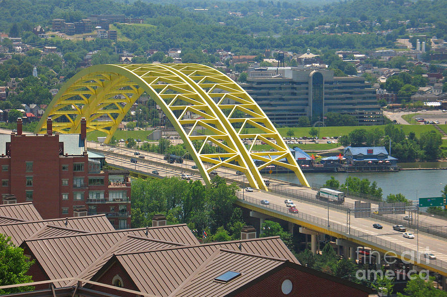 Bridging the Ohio Photograph by Ann Horn