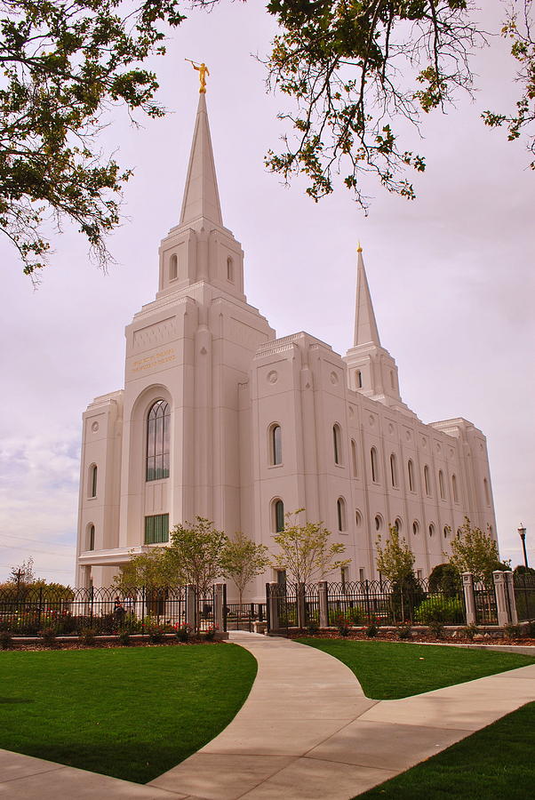 Brigham City LDS Temple Photograph by Nathan Abbott
