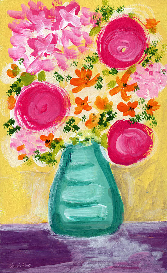 Bright Flowers Painting