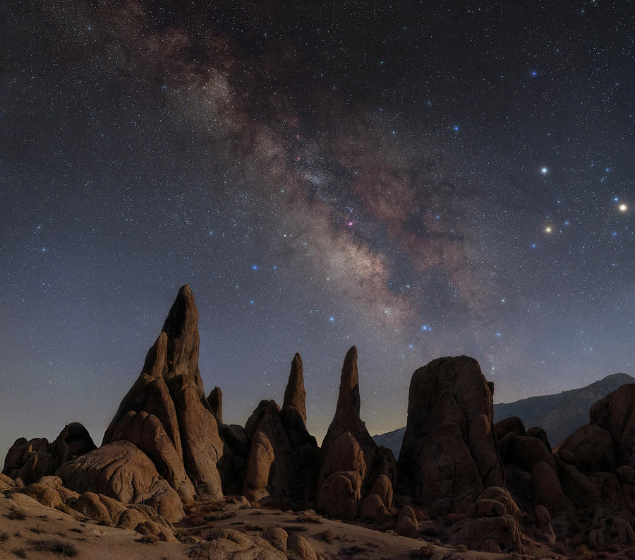 Bright Galactic Core Of The Milky Way Photograph by Babak Tafreshi