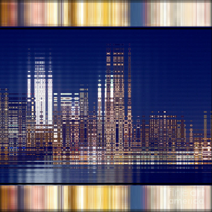 Bright Lights of the City Digital Art by Beverly Claire Kaiya