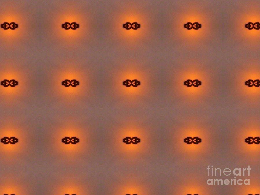 Candle Photograph - Bright Lights Pattern by Edna W