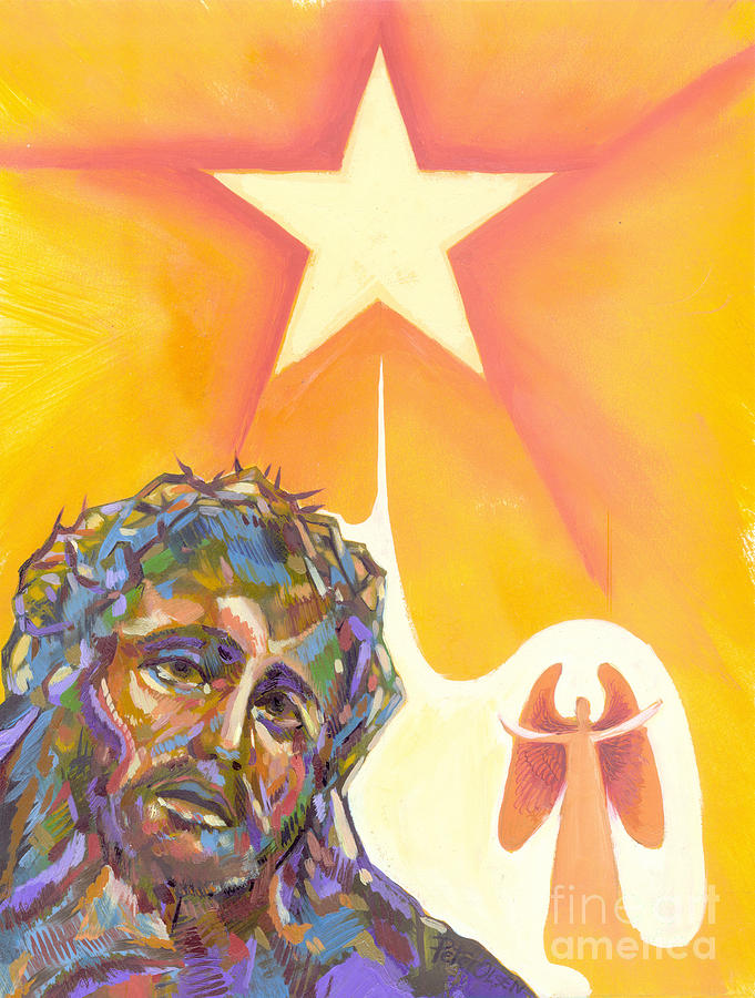 Angel Painting - Bright Morning Star by Peter Olsen