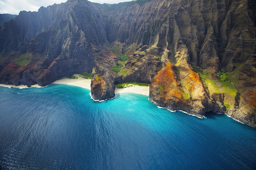 Bright Na Pali Coast Photograph by Kicka Witte